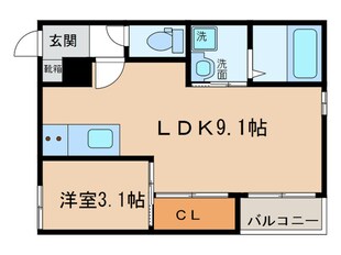 Grandtic Dの物件間取画像